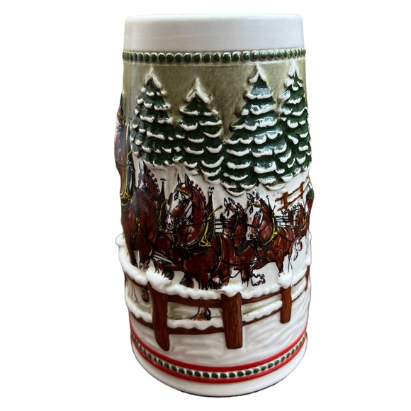 Vintage Budweiser Stein - 1984 Limited Edition - Anheuser Busch Clydesdales - Picture 1 of 6